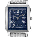 OROLOGIO CASIO TIMELESS, quadrante rettangolare quadrante blu, Unisex, 32mm - LTP-B190D-2BVER