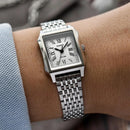 OROLOGIO CASIO UNISEX, QUADRANTE RETTANGOLARE E BIANCO, 32mm - LTP-B190D-7BVER