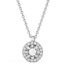 Collana ROBERTO GIANNOTTI IN ORO BIANCO 9KT E DIAMANTI, LA LUCE DEGLI ANGELI - LUX22