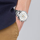 Orologio da uomo Festina Timeless Chronograph, quarzo quadrante bianco, 43.5mm - F20343/1