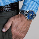 Orologio da uomo Festina Timeless Chronograph, quarzo quadrante blu, 43.5mm - F20343/2