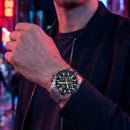 Orologio da uomo Festina Timeless Chronograph, quarzo quadrante nero, 44mm - F20742/3