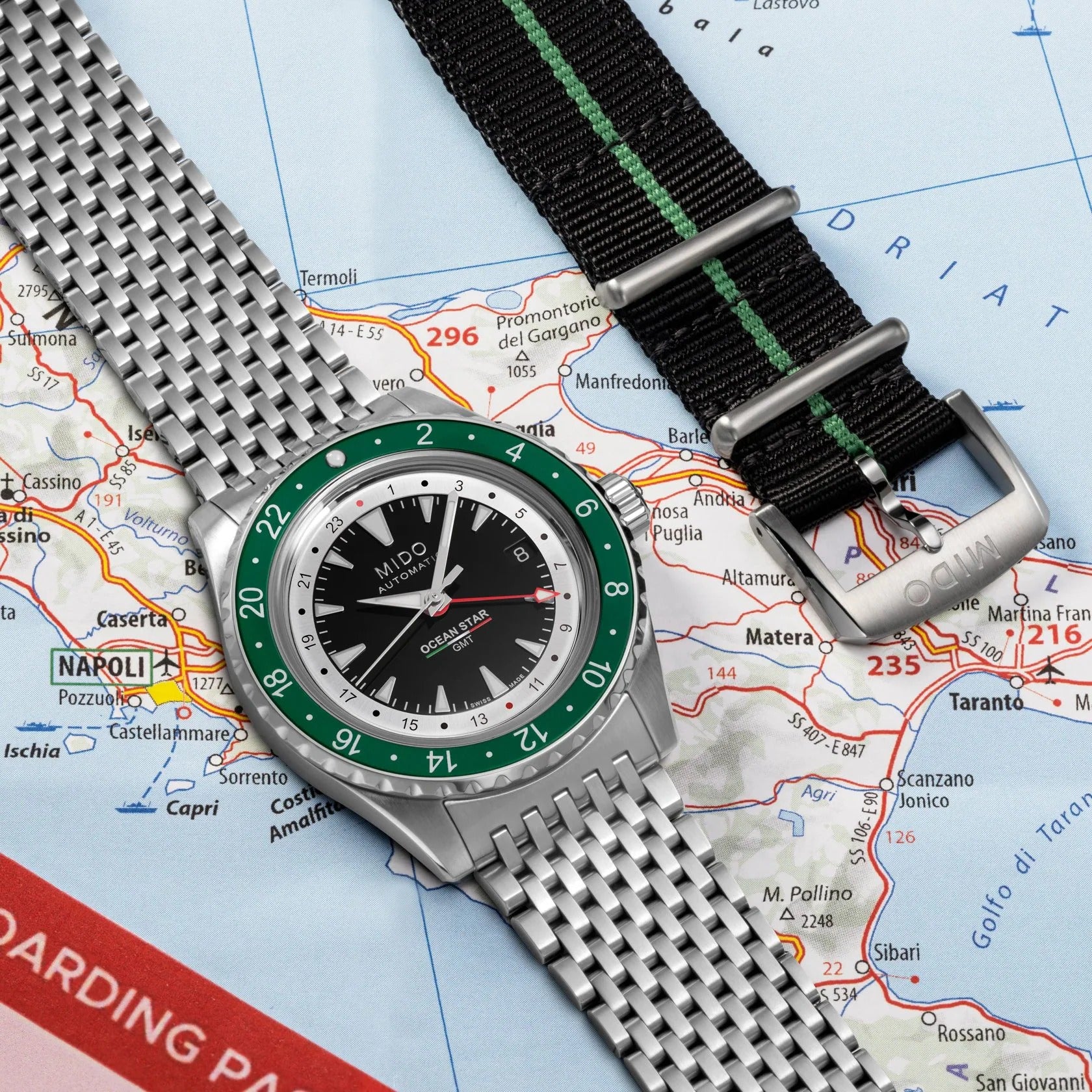 Orologio Mido Ocean Star GMT, Limited Edtion 250 pezzi, 40.5mm - M0268291105101
