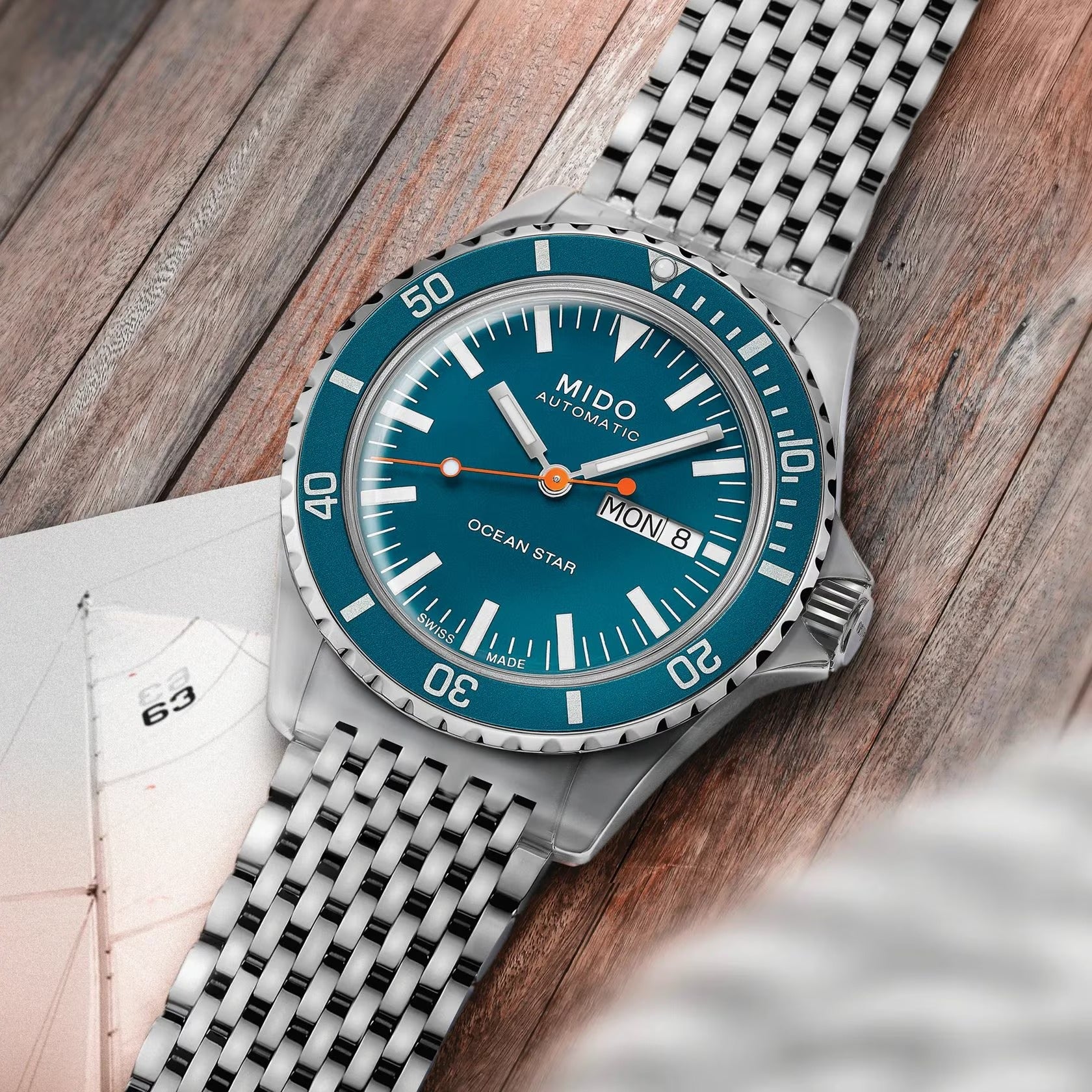 Orologio Mido Ocean Star Tribute, EDIZIONE SPECIALE (1 CINTURINO EXTRA), 40.5MM - M0268301104100