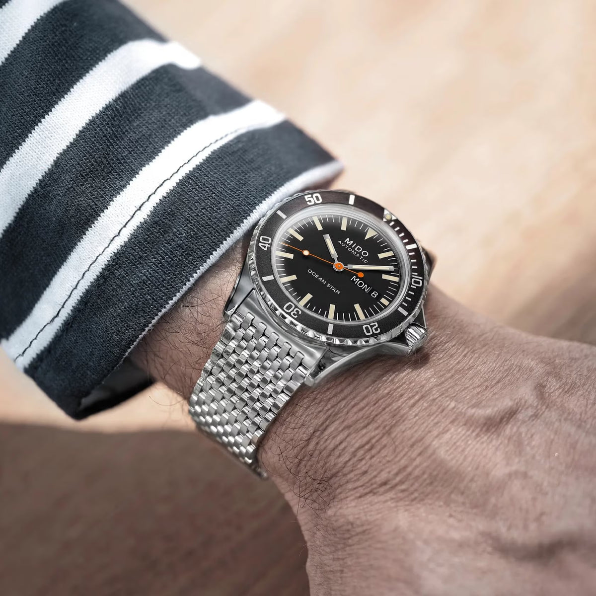 Orologio Mido Ocean Star Tribute, special edition automatico e cinturino extra, 40.5mm - M0268301105100