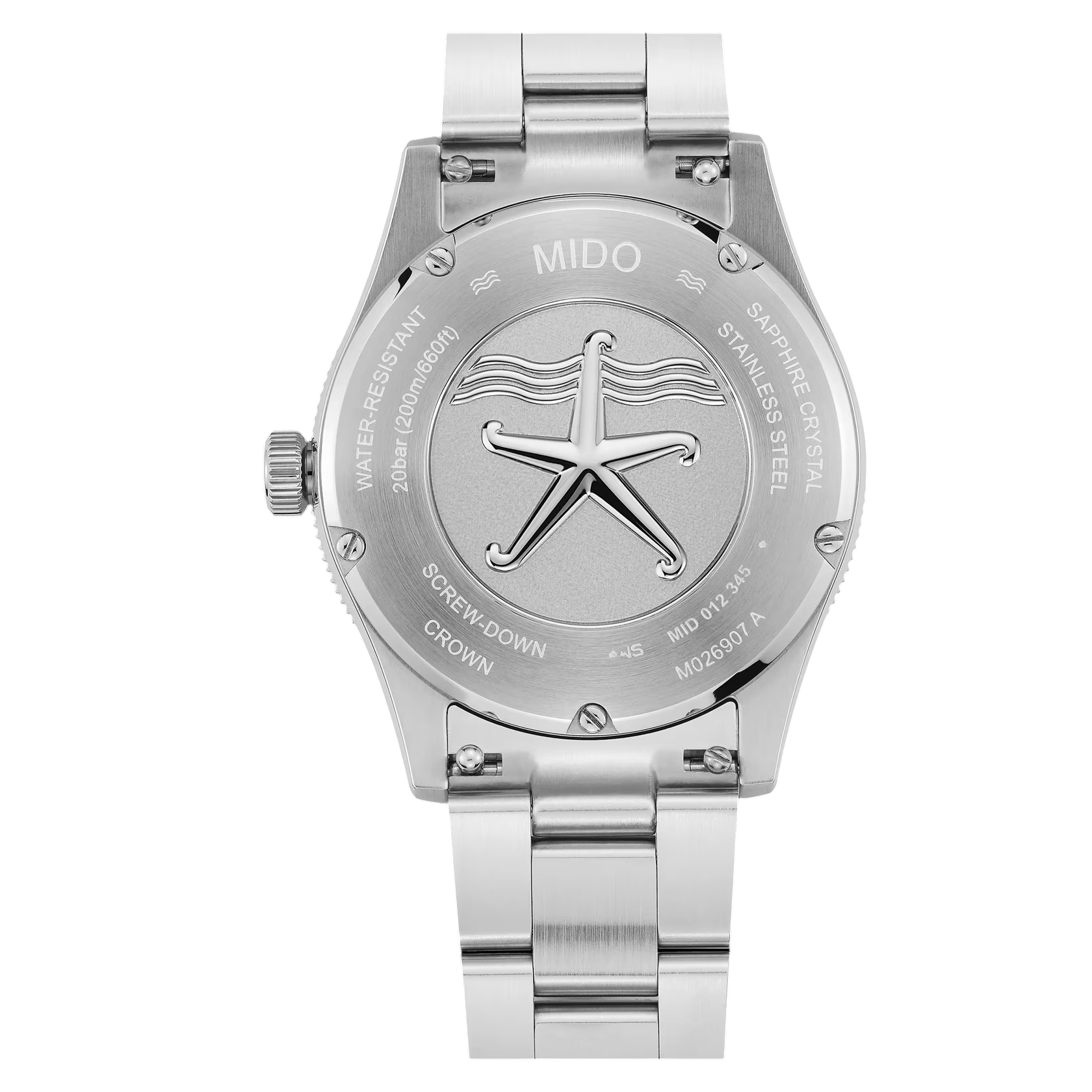 Orologio Mido Ocean Star 39, automatico quadrante grigio sfumato, 39mm - M0269071106100