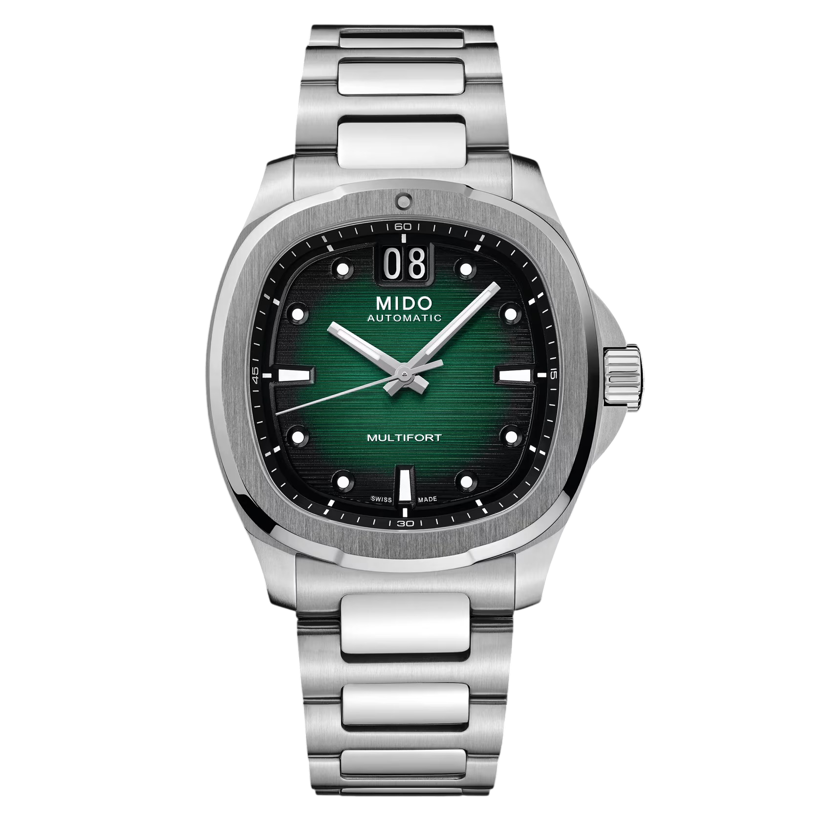 Orologio Mido Multifort TV Big Date, automatico quadrante verde, 40mm - M0495261109100