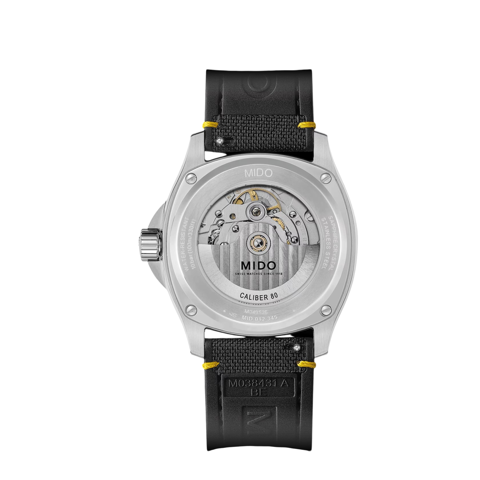Orologio Mido Multifort TV Big Date, automatico e quadrante grigio sfumato, 40mm - M0495261708101