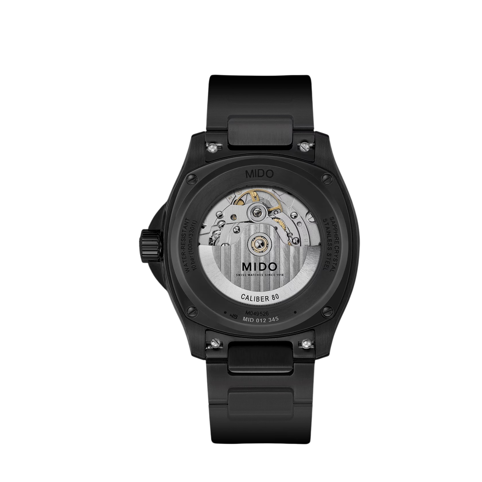 Orologio Mido Multifort TV Big Date, automatico total black, 40mm - M0495263308100
