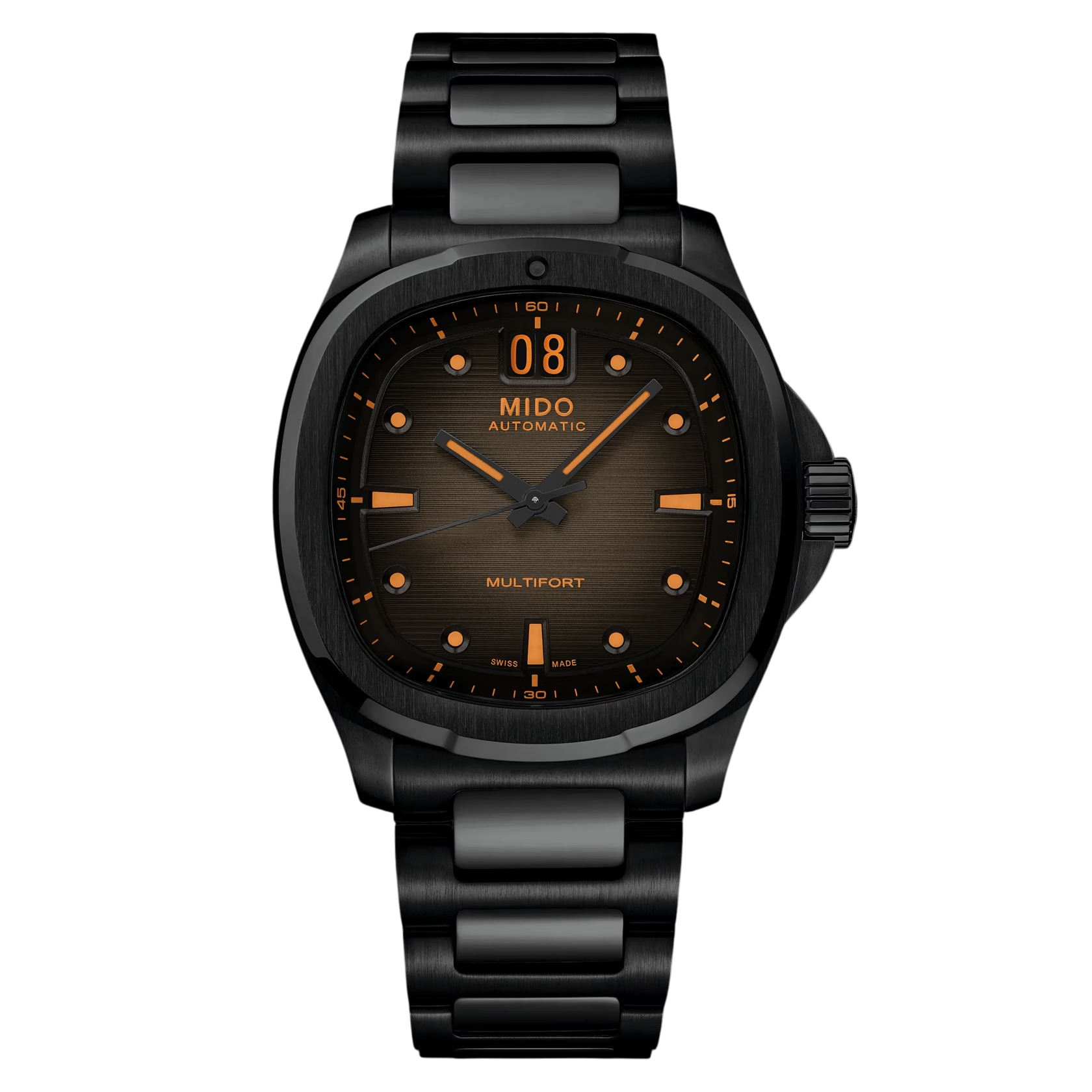 Orologio Mido Multifort TV Big Date, automatico total black, 40mm - M0495263308100