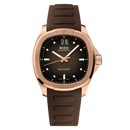 Orologio Mido Multifort 8 One Crown, automatico cinturino caucciù e quadrante marrone, 40mm - M0495263729100