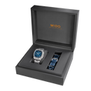 Orologio Mido TV Chronograph, automatico quadrante blu e cinturino extra, 42mm - M0495271104100