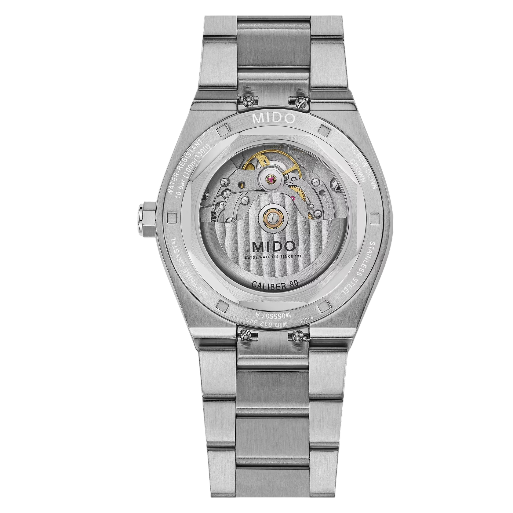 Orologio Mido Multifort 8 One Crown, automatico quadrante turchese, 40MM - M0555071104100