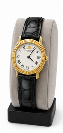 Orologio Baume et Mercier Vintage, movimento quarzo con cassa in oro giallo 18K, 24mm - M0A05352