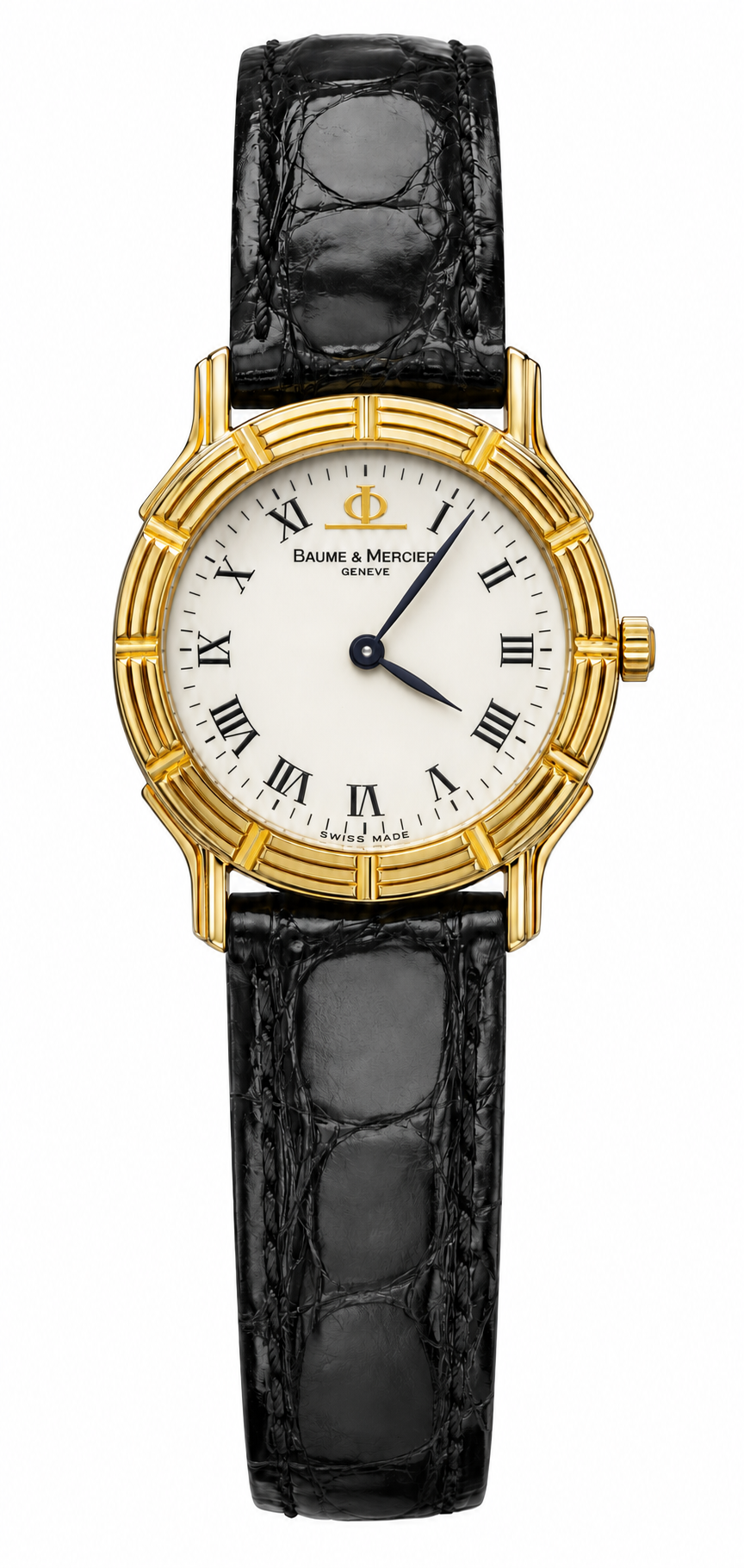 Orologio Baume et Mercier Vintage, movimento quarzo con cassa in oro giallo 18K, 24mm - M0A05352