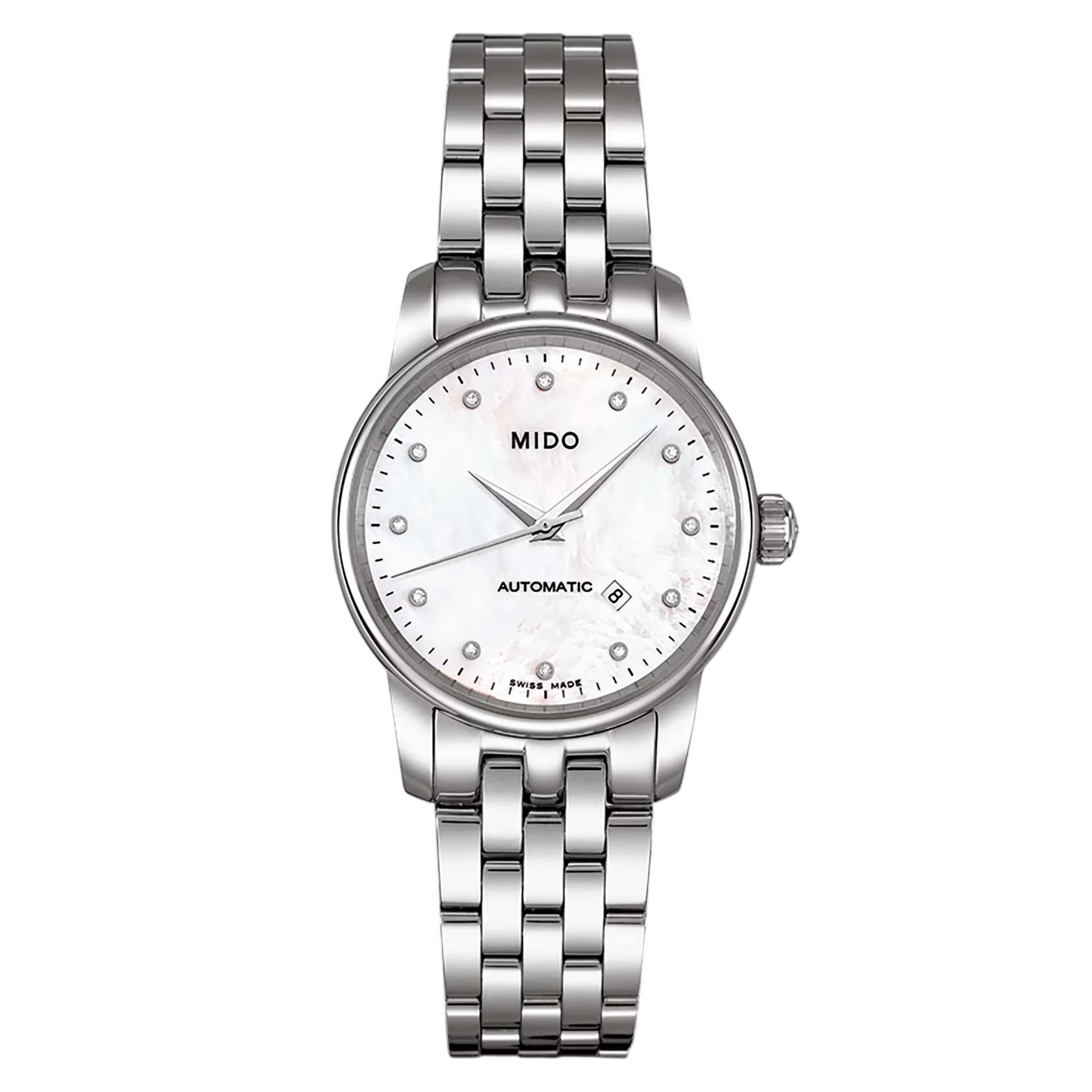 Orologio Mido Baroncelli, automatico, indici di diamanti e quadrante madreperla, 29MM - MT6004691