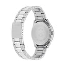 Casio Collection Uhr, schwarzes Zifferblatt und geriffelte Lünette, 38,5 mm – MTP-1302PD-1A1VEF