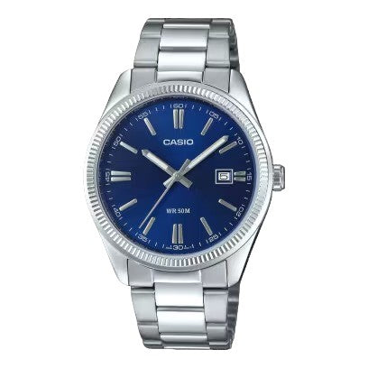 CASIO TIMELESS COLLECTION BLU,  38.5MM - MTP-1302PD-2AVEF