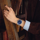 CASIO TIMELESS COLLECTION Uhr, BLAUES Zifferblatt, Unisex, 38,5 MM – MTP-1302PD-2AVEF