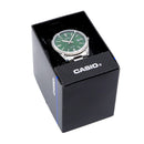 CASIO TIMELESS COLLECTION Uhr, grünes Zifferblatt, 35 mm – MTP-1302PD-3AVEF