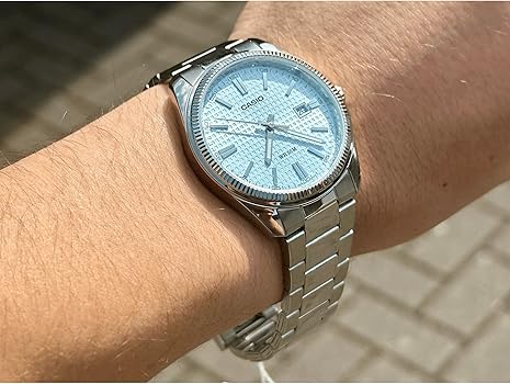 CASIO Timeless Collection, quadrante ice blue, 38.5mm - MTP-1302PE-2AVEF