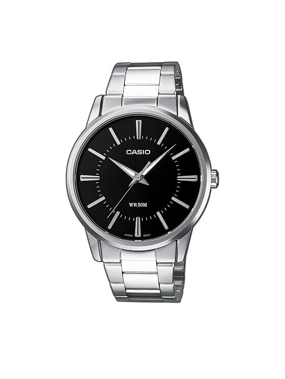 CASIO Timeless Collection, quadrante NERO, 40mm - MTP-1303PD-1AVEG