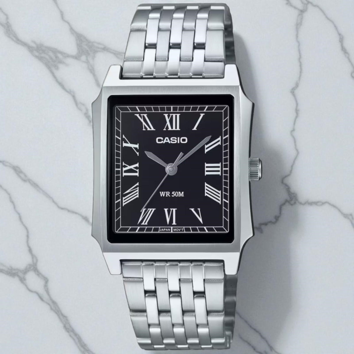 Orologi Casio Collection, quadrante nero, 31.5mm - MTP-B190D-1BVEF