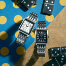OROLOGIO CASIO MTP-B190 Series, QUADRANTE RETTANGOLARE E BIANCO - MTP-B190D-7BVEF