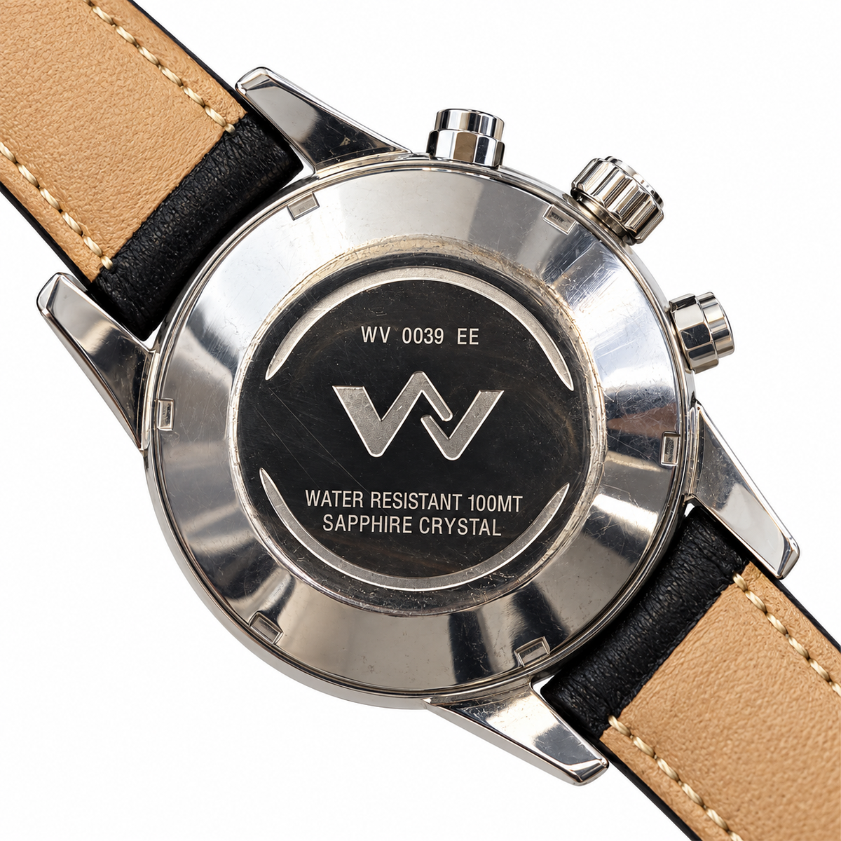 Orologio Vintage Wyler Vetta da uomo, Cronografo Automatico,Scala tachimetrica, — NOS con garanzia originale - 38mm - WV 0039 EE