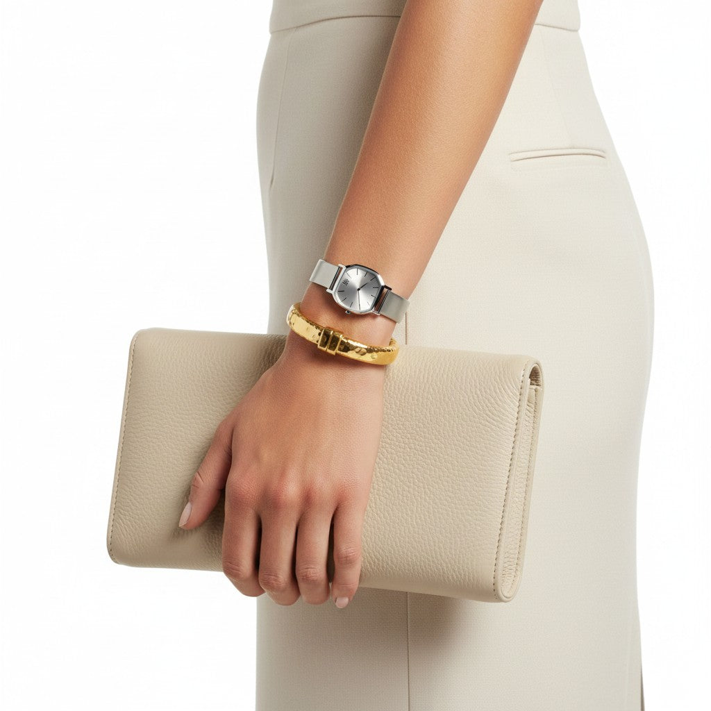 Bracciale GIOVANNI RASPINI IN BRONZO DORATO, jasmine - N0053