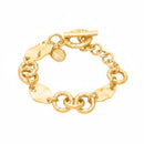 Bracciale GIOVANNI RASPINI IN BRONZO DORATO, montana - N0067