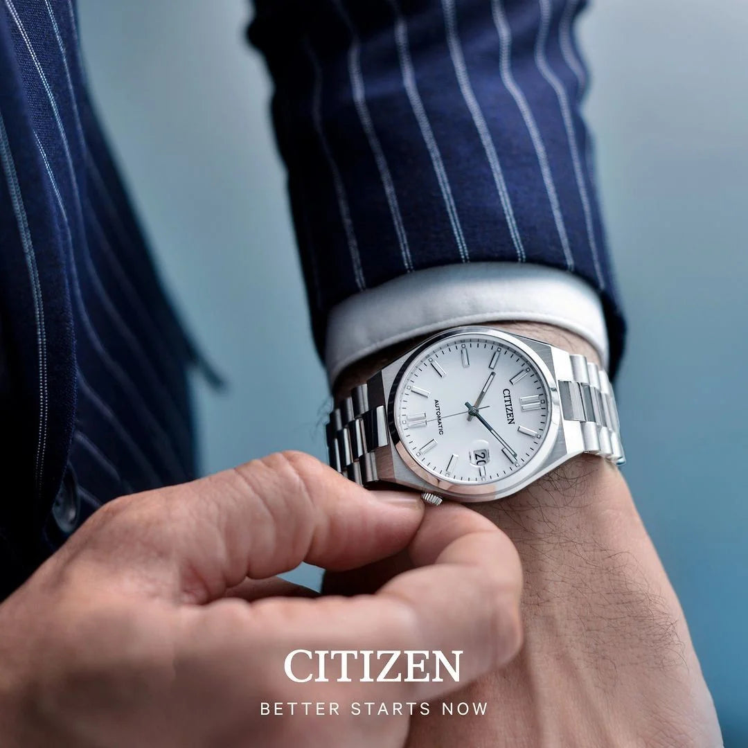 Orologio Citizen Tsuyosa Automatico, quadrante bianco, 40mm - NJ0150-81A