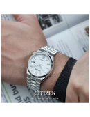 Orologio Citizen Tsuyosa Automatico, quadrante bianco, 40mm - NJ0150-81A