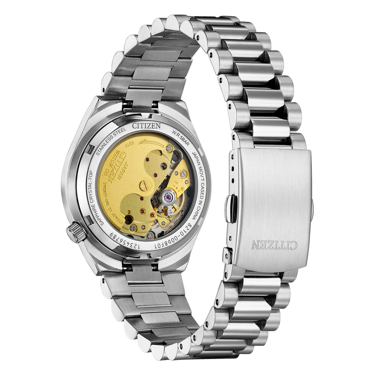 OROLOGIO CITIZEN Tsuyosa 37mm, unisex, automatico quadrante blue - NJ0200-50M