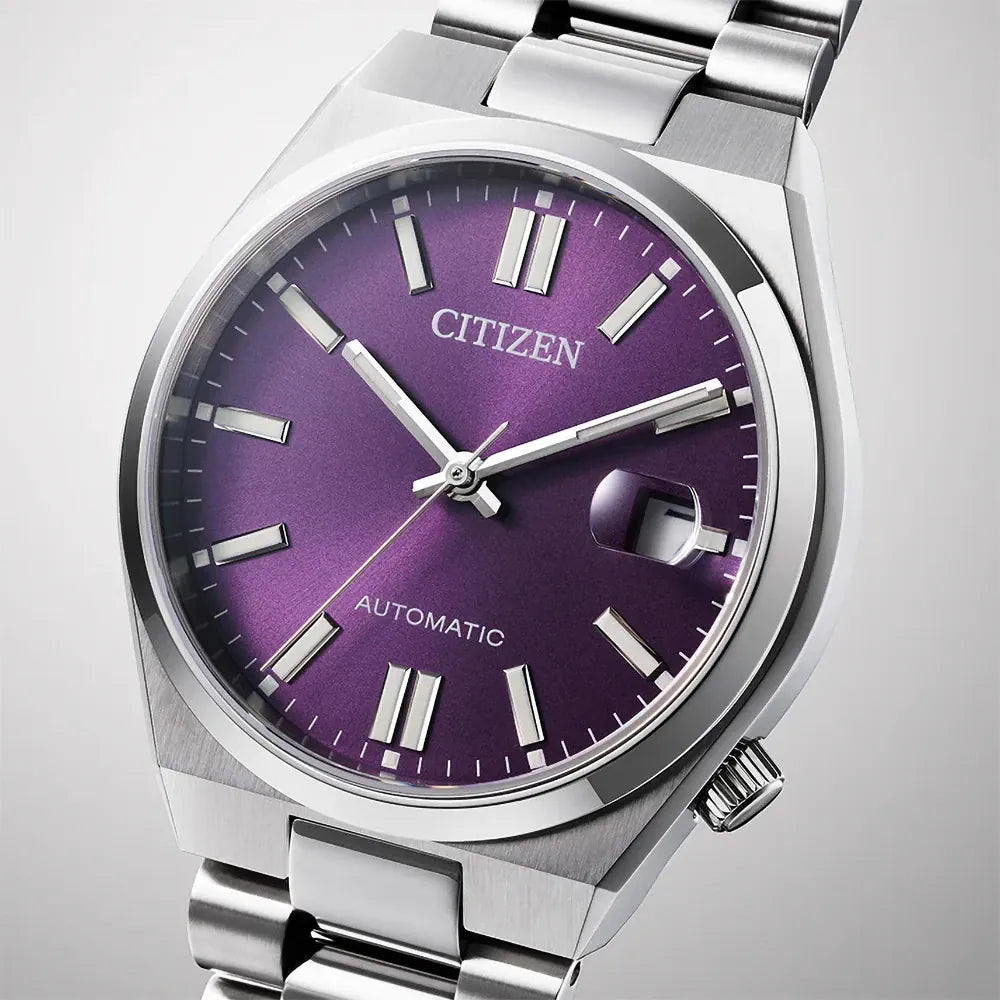 OROLOGIO CITIZEN Tsuyosa 37mm, unisex, automatico quadrante VIOLA - NJ0200-50W
