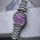 OROLOGIO CITIZEN Tsuyosa 37mm, unisex, automatico quadrante VIOLA - NJ0200-50W