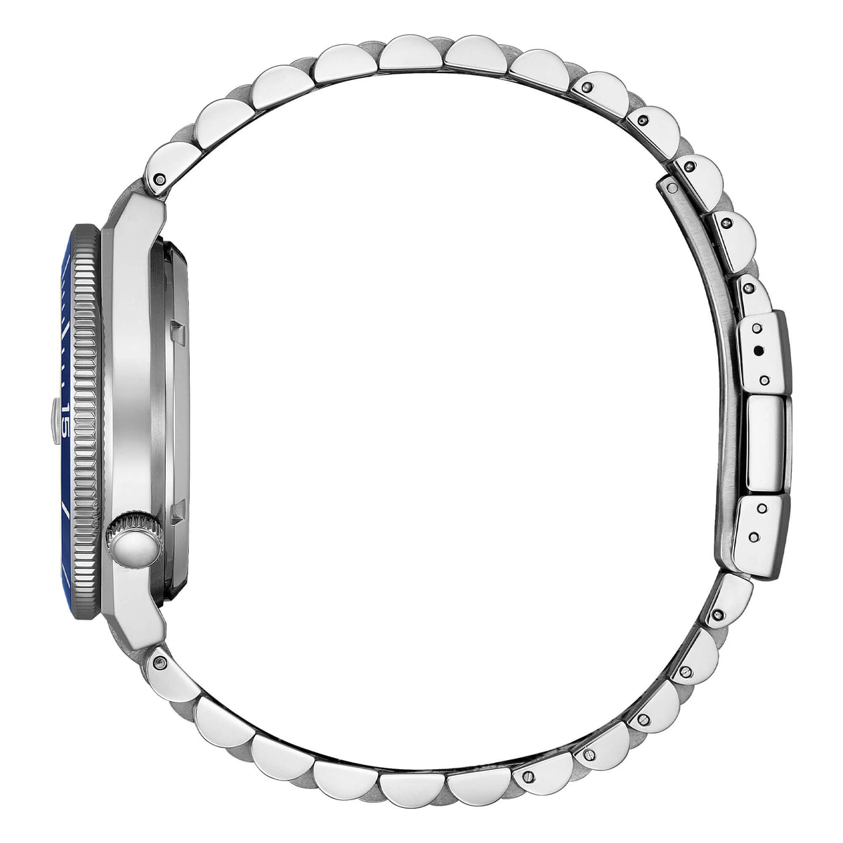 Orologio Citizen Tsuyosa Shore, movimento automatico, quadrante BLU, 40mm - NJ0230-59L