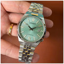 OROLOGIO CITIZEN Tsuyosa 60 in guilloché verde menta, AUTOMATICO, 37MM - NK0030-51X
