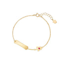 BRACCIALE ROBERTO GIANNOTTI IN ORO 9KT BAMBINA CON TARGHETTA E ANGELO - NKT382