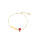 BRACCIALE ROBERTO GIANNOTTI oro 9KT bambino/a con targhetta e volpe - NKT481