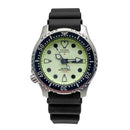 Orologio Citizen Promaster, automatico, cinturino in caucciù quadrante giallo luminescente, 42mm - NY0040-09W