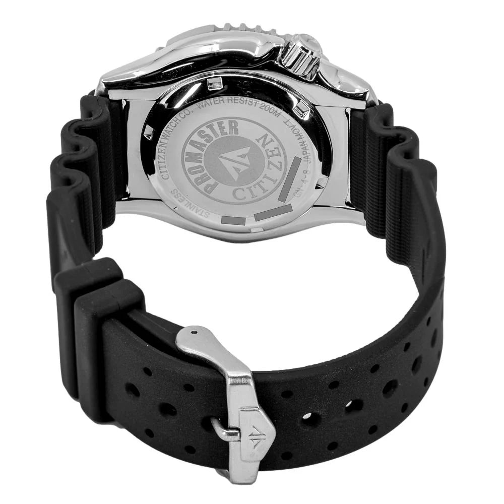 Orologio Citizen Promaster, automatico, cinturino in caucciù quadrante giallo luminescente, 42mm - NY0040-09W