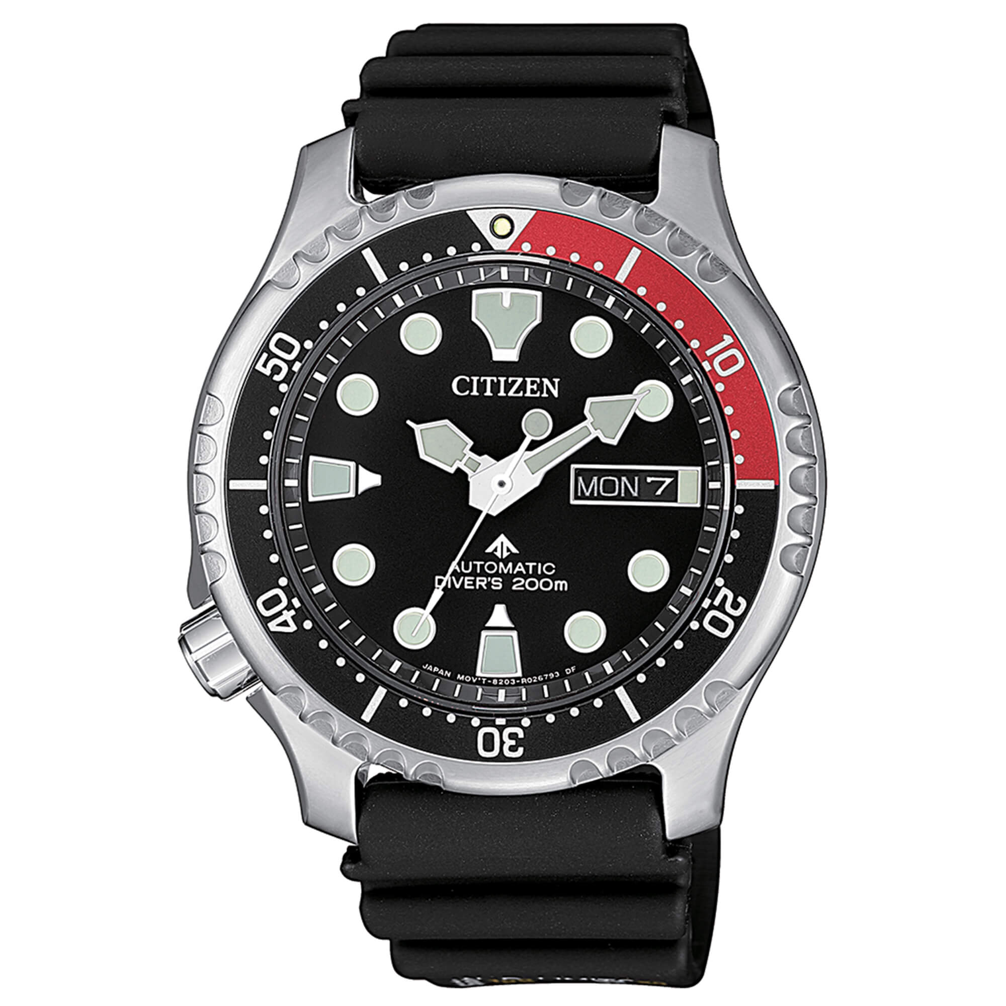 Citizen Promaster Diver's Automatic 200 mt, ghiera pepsi,  42mm - NY0085-19E