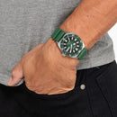 Citizen Promaster, Diver's Automatic 200 mt, cinturino in caucciù verde e quadrante verde, 41mm - NY0121-09X