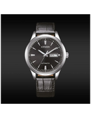 Orologio Automatico Citizen Classic, cinturino in pelle total black ,40MM - NY4058-01E
