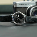 Orologio Automatico Citizen Classic, cinturino in pelle total black ,40MM - NY4058-01E