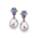 Orecchini De Nobili Positano perle argento e oro 9kt - OR2816