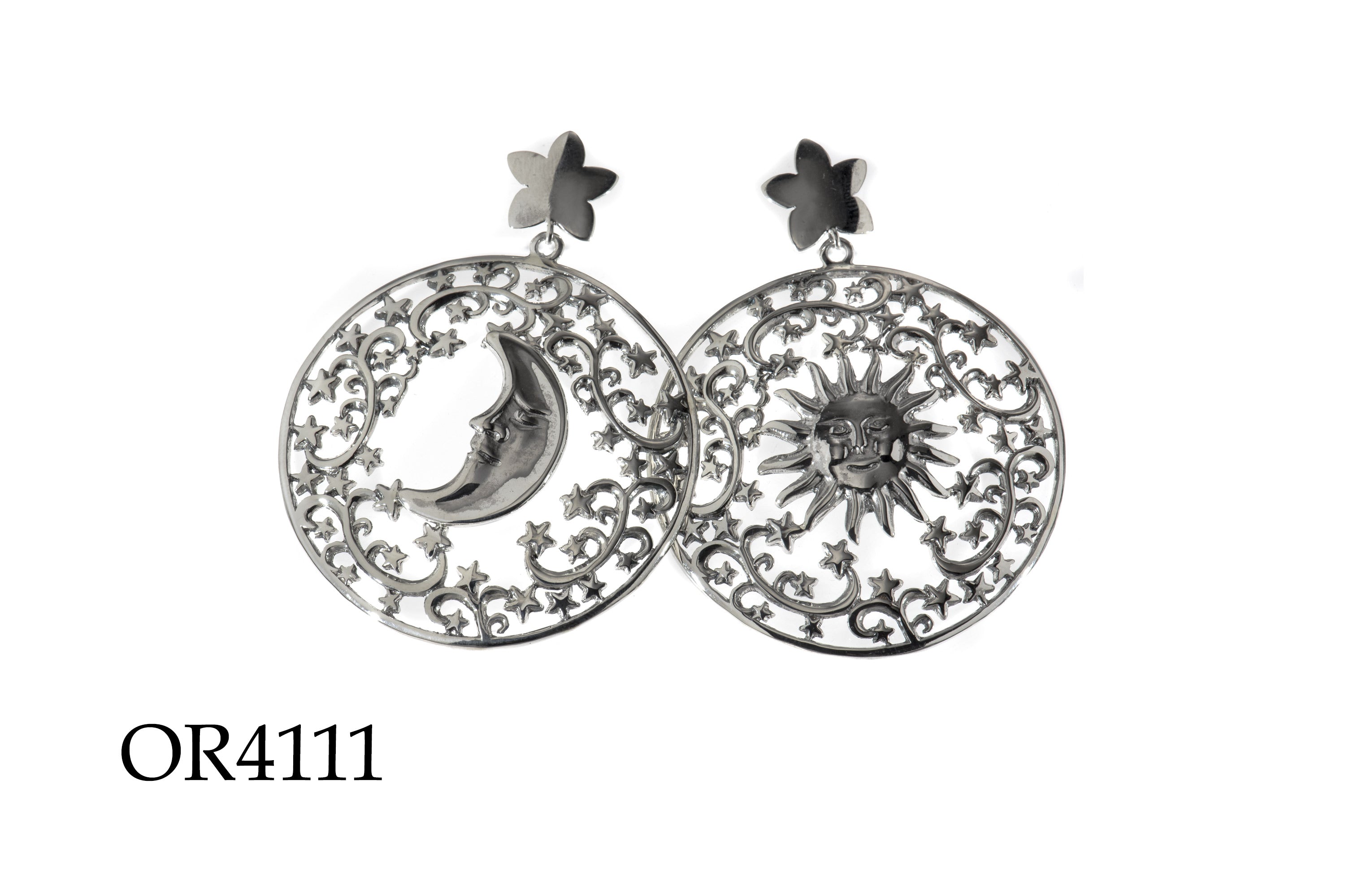 Orecchini polvere di stelle in argento - OR4111