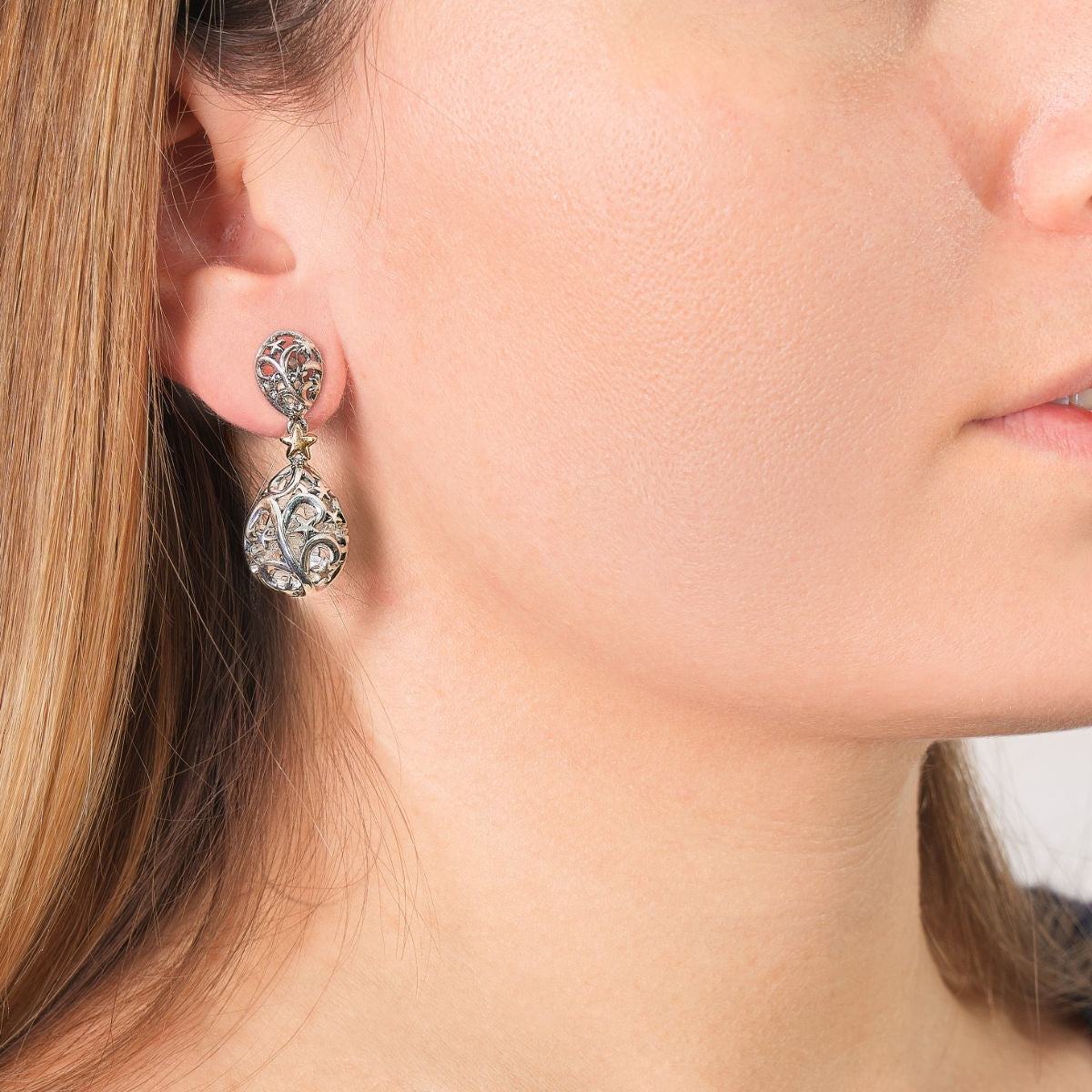 Orecchini De Nobili Polvere di Stelle gocce piccole - OR816