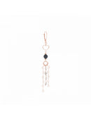 MONORECCHINO PENDENTE MAMAN ET SOPHIE ANNI VENTI CUORE MAMAN TRAFORATO, IN ARGENTO DORATO - ORANV1MS